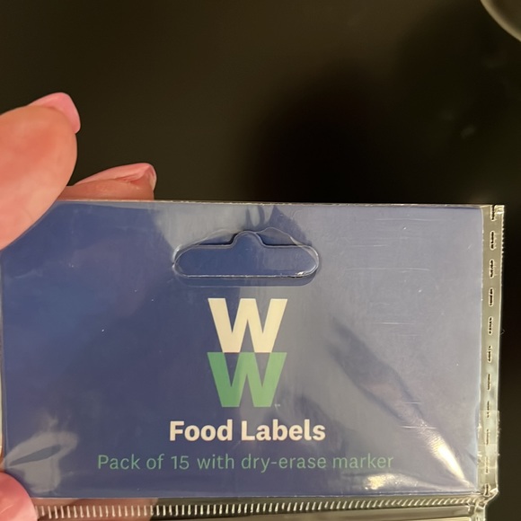 WeightWatchers Food Labels with a dry erase marker. Pack of 15 labels. 2 packs! - Picture 2 of 6